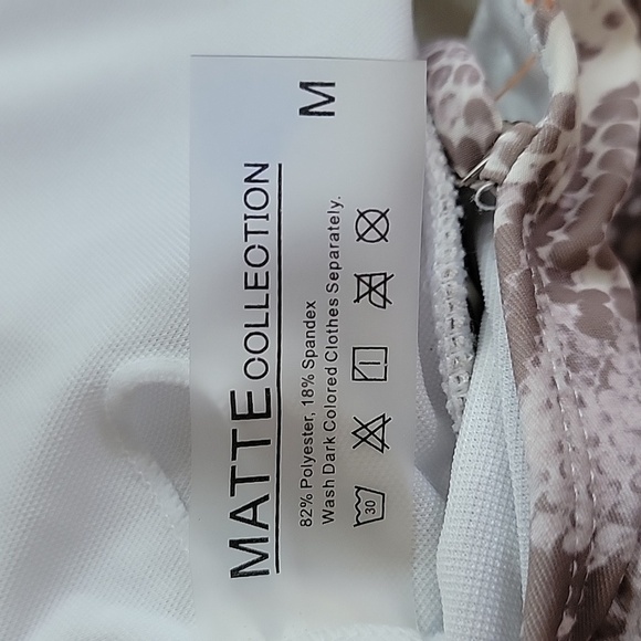 Matte collection snakeskin print high waist bikini - Picture 8 of 8